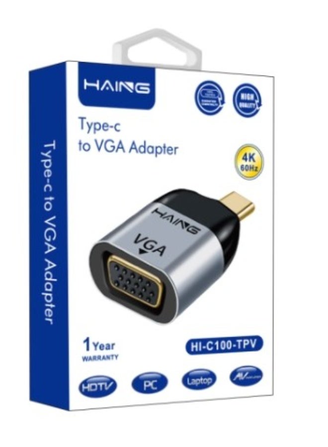 Haing محول من نوع C إلى VGA - Image 1