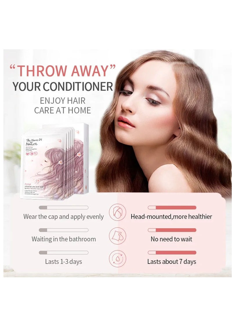 Fenyi Steaming Spa Hair Mask 35gx5cap - Image 3
