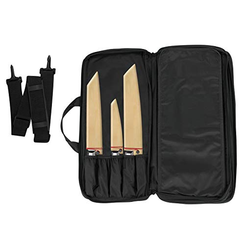 Shun Knife Roll, 20 Slot Kitchen Knife Holder, Carrying Case for Culinary Students and Professional Chefs, Sturdy Construction - Image 2