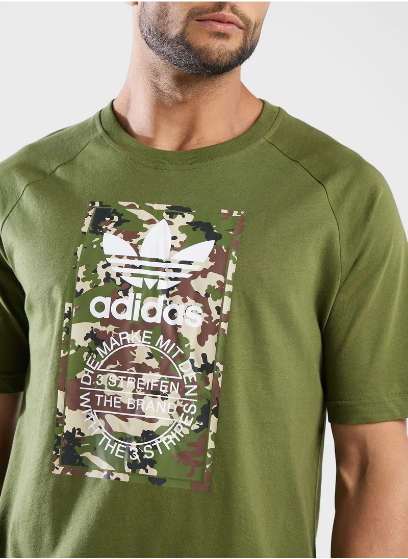 adidas Originals Camo Tongue T-Shirt
