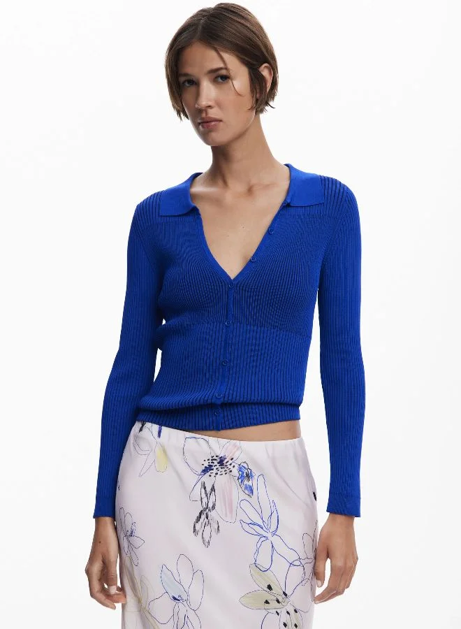 DESIGUAL Multicolour Long Skirt With Strokes for Women | Best Price UAE