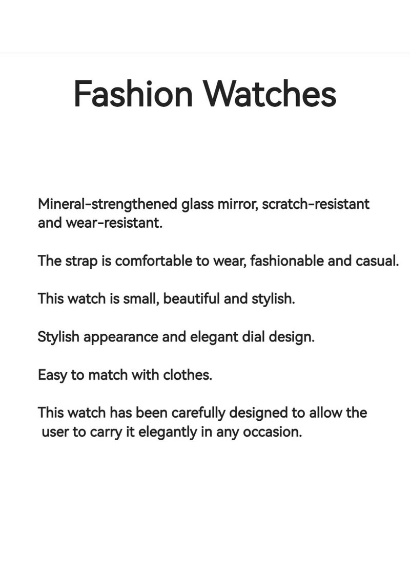 Generic - Simple Steel Band Fashion Watch Mesh Band Quartz Watch (Gold) - Image 1