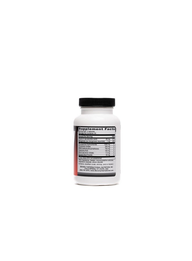 Beverly International Joint Care 90 Capsules. All Over Joint Support. 3Stage Collagenbuilding Formula With Glucosamine Chondroitin Msm Hyaluronic Acid. Increase Mobility With Less Discomfort. - Image 2