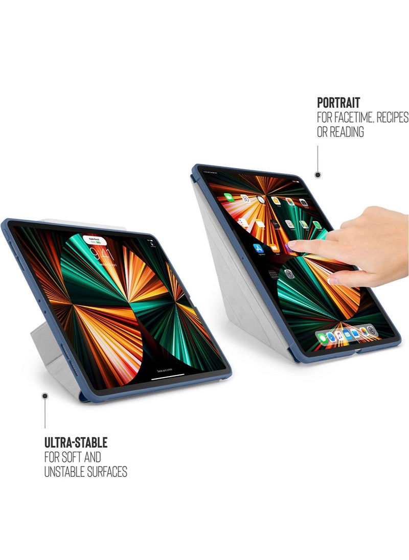 Pipetto Origami No. 1 Ultra Smart Designed Case Cover with 5 in 1 Stand Compatible Apple iPad Pro 12.9 inch (2021) and Pencil 2  - Image 5