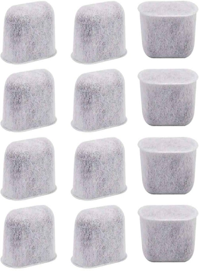PUREUP Replacement Charcoal Water Filters for All Cuisinart Coffee Machines - Cuisinart Compatible (NOT KEURIG) Filters Fit Both Newer & Older Models Cuisinart Coffee Makers Pack of 12 - Image 1