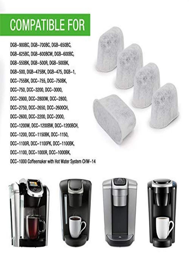PUREUP Replacement Charcoal Water Filters for All Cuisinart Coffee Machines - Cuisinart Compatible (NOT KEURIG) Filters Fit Both Newer & Older Models Cuisinart Coffee Makers Pack of 12 - Image 2