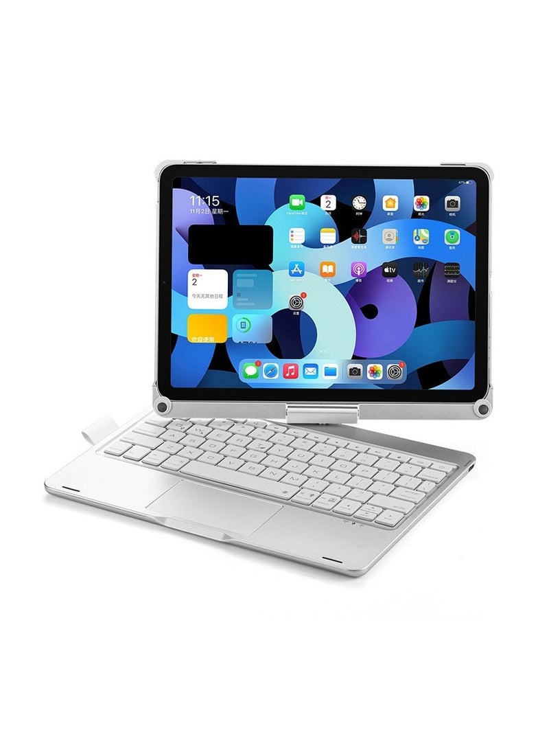 iPad Air 4/5/iPad Pro 11/ipad 10th Gen 2022 Touch Keyboard Case, 360° Rotating Backlight, iPad Pro 12.9 6th/5th/4th/3rd Trackpad Magic Keyboard and Smart Backlit Keys