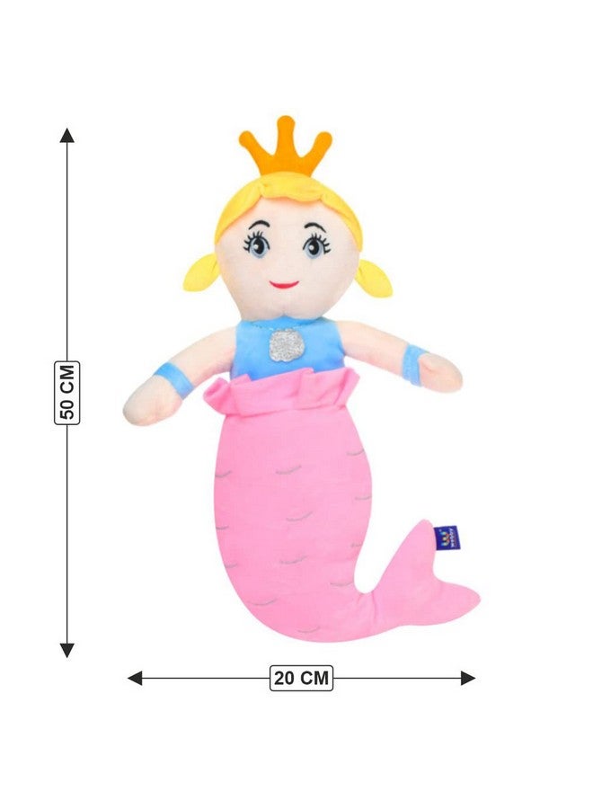 Webby Plush Mermaid Princess Doll for Girls Stuffed Animals Soft Toy, 50 cm - Image 4