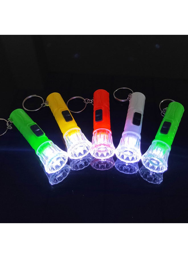 Generic - Luminous Toy Small Gift Super Bright Small Flashlight Convenient Mini Lighting Flashlight Kindergarten Children's Prize Gift-Specifications:Macaron Flashlight (2000 Pcs/box) - Image 1