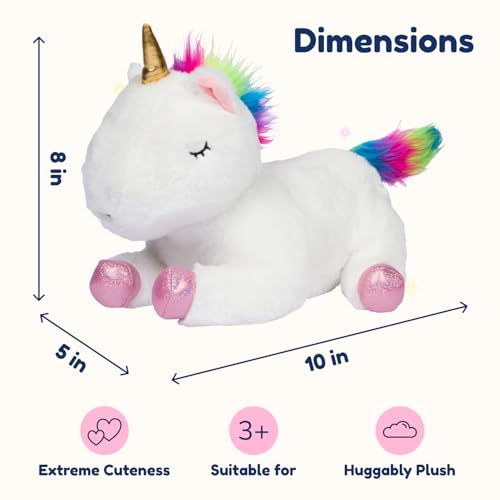 PixieCrush Unicorn Stuffed Animals for Girls, Set of 5 - Mommy with Babies - Magical Giant Stuffed Animal - Enchanting Unicorn with Babies Set - Plush Animals for Kids - Image 3