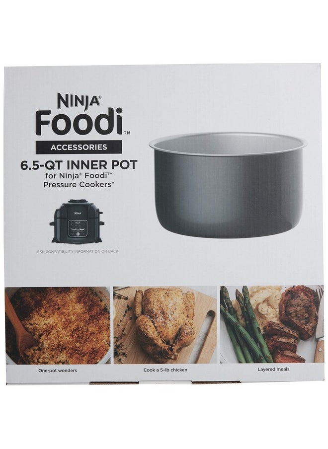 Ninja Ninja Foodi 6.5-qt. Ceramic Coated Nonstick Inner Pot, Compatible with all Ninja Foodi 6.5 qt. models, Dishwasher Safe Gray. 102FY300  - Image 1