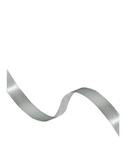 MARKQ Silver Satin Ribbon, 12mm x 25yd Double Faced Polyester Ribbon for Gift Wrapping, Party Favors, Wedding Decorations, Bow Making, Bouquets, Sewing Projects & Craft Supplies  - Image 3