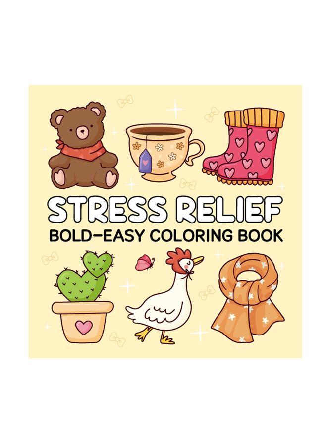 Bluejw New Coloring Book 40 Comfortable Friends Coloring Book Coloring Book Children's Painting Book Coloring Book - Image 1