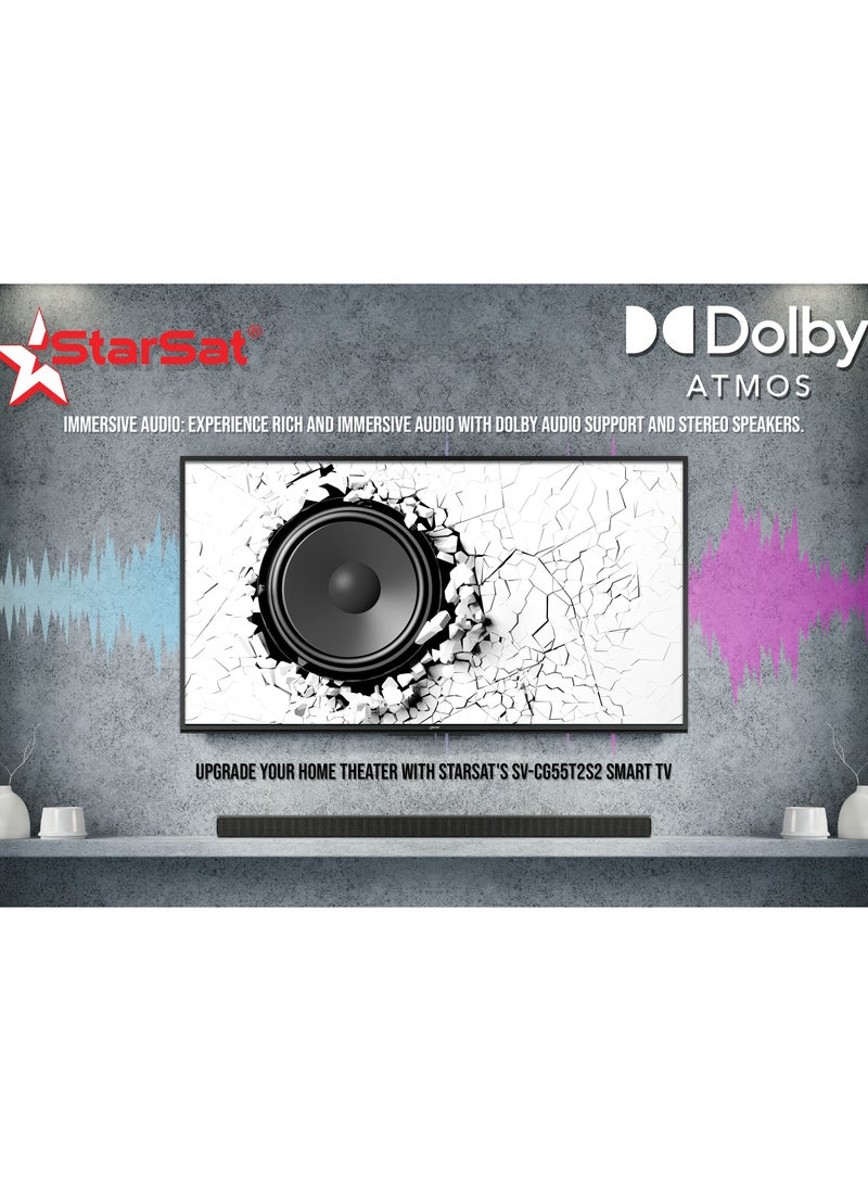 StarSat - 75 Inch Google UHD Smart TV - Image 1