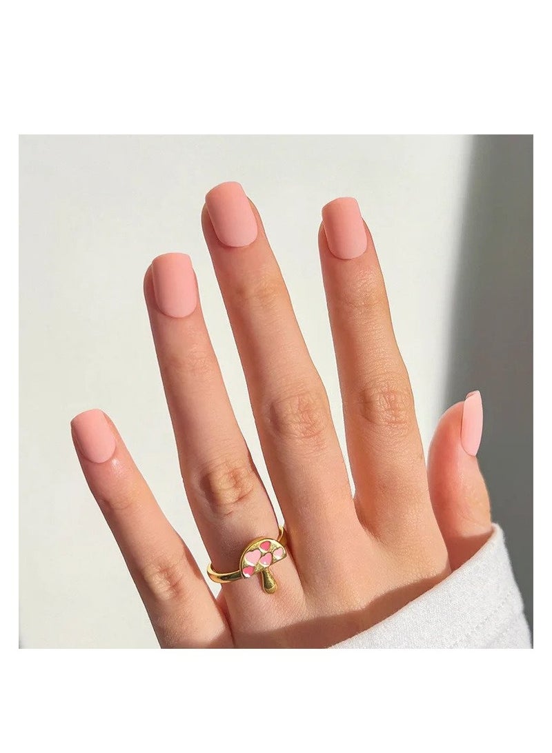 Salon Acrylic Reusable False Nails Set Double Tape and Glue Included - Image 1