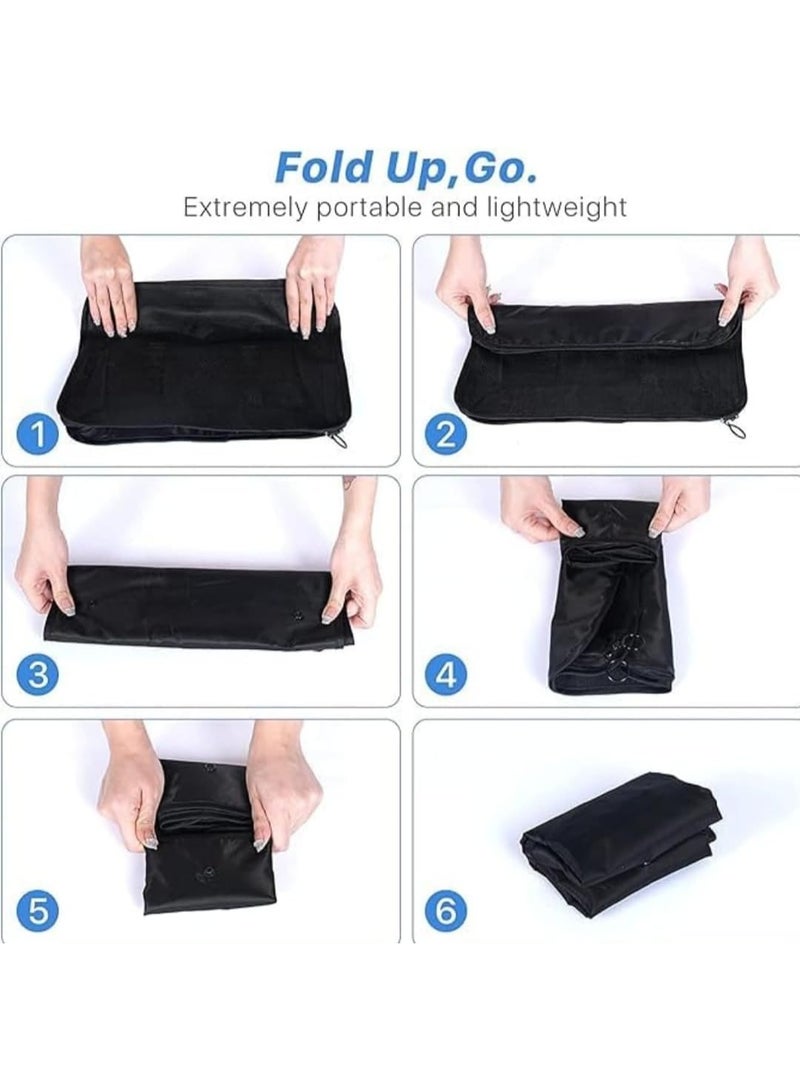 TRAVEL 7 Piece Set Travel Luggage Organizer Storage Bags Waterproof Laundry Bags Travel Accessories  - Image 4