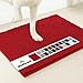 Muddy Mat  Super Absorbent Door Mat Indoor Microfiber Quick Dry Chenille Entryway Rug NonSlip Front Door Mat Indoor Mats for Entryway Machine Washable Pet Rug Red 35x24 - Image 2