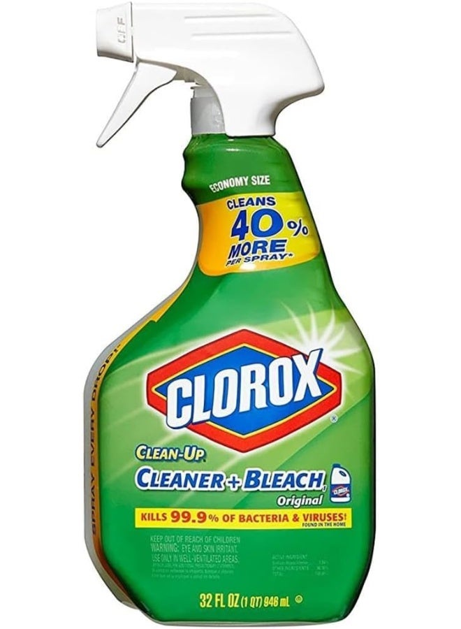 Clorox كلوركس منظف كلين أب برذاذ مبيض، 32 أونصة سائلة - Image 1