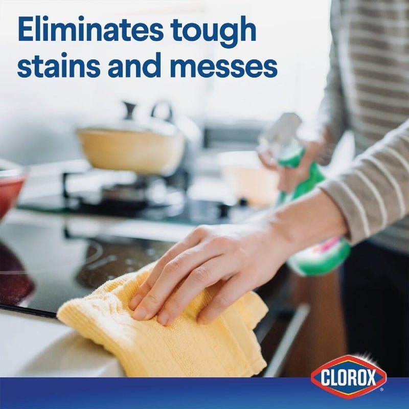 Clorox Clean-Up Cleaner + Bleach Original, 32 fl oz / 946 ml, Multi-Purpose Spray for Kitchen, Bathroom and Home, Removes Stains and Disinfects Surfaces Bleach Cleaner - Image 2
