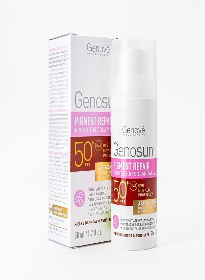 Genove Genosun Pigment Repair Sunscreen SPF 50+ Facial Cream (50ml) | Anti-Hyperpigmentation Sunblock & Dark Spot Corrector Face Moisturizer - Image 5