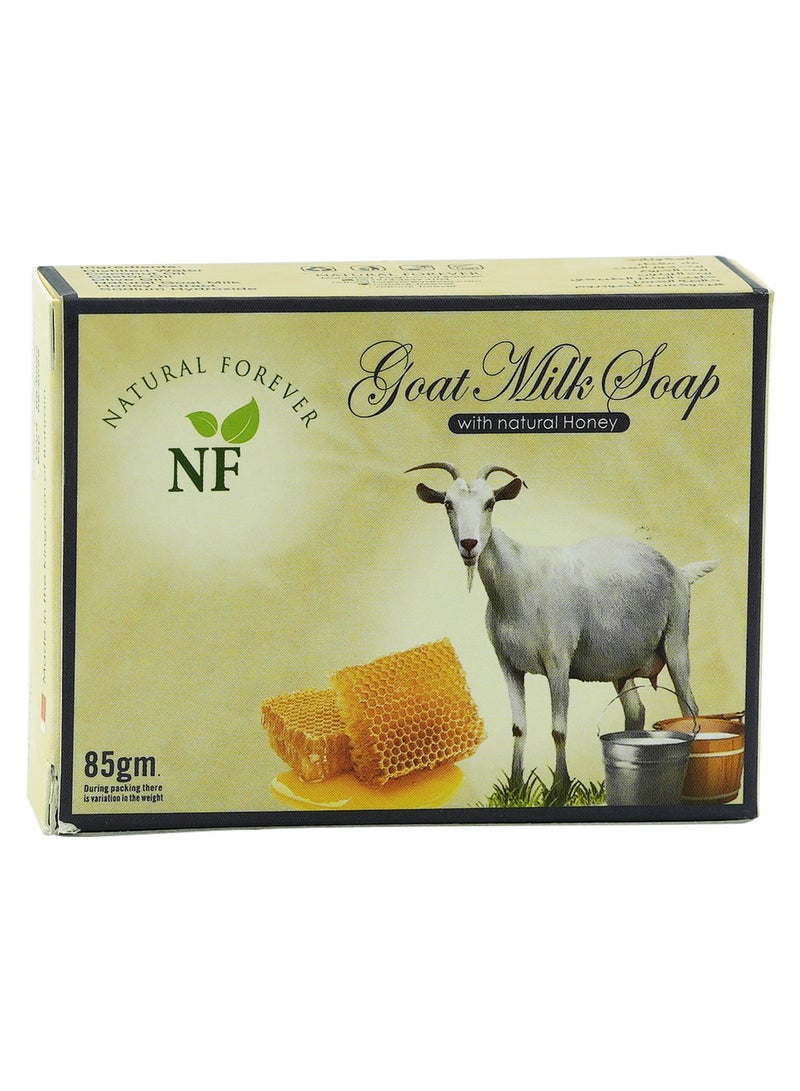 ناتشورال فوريفر صابونة حليب الماعز 85 جرام - Image 1