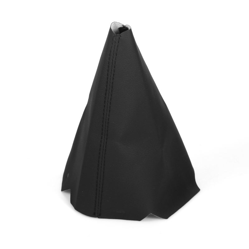 Shift Boot: Black Premium PU Leather - Durable Soft Stylish Design Shifter Boot Cover for Peugeot 307 DIY Installation - Image 1