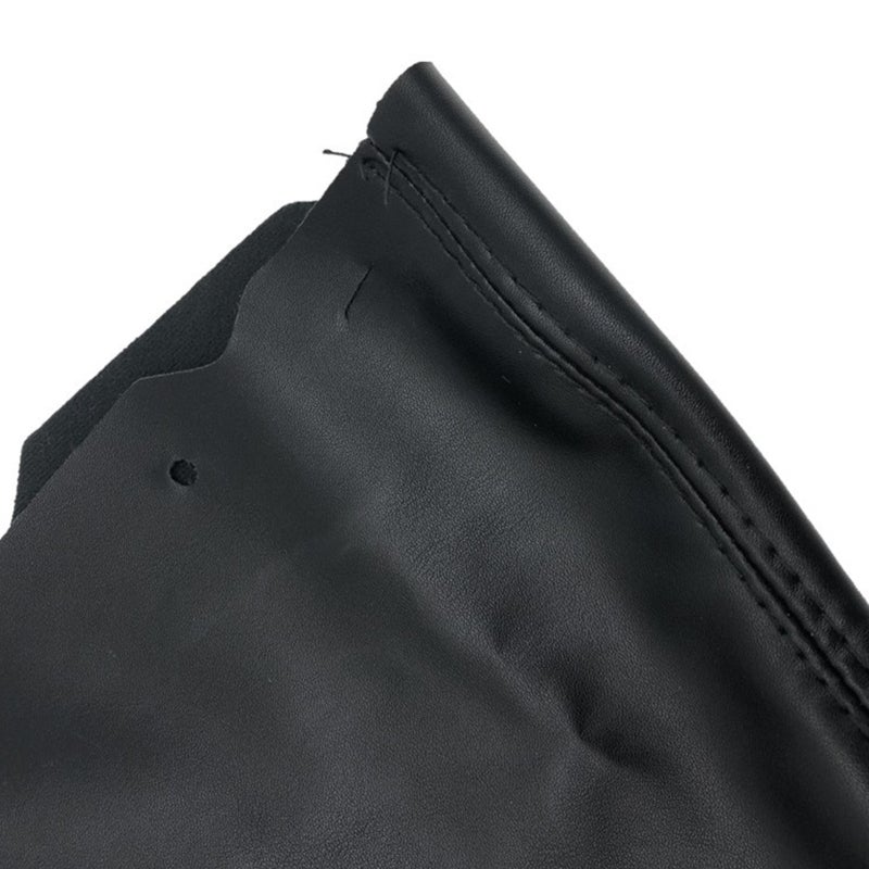 Shift Boot: Black Premium PU Leather - Durable Soft Stylish Design Shifter Boot Cover for Peugeot 307 DIY Installation - Image 3