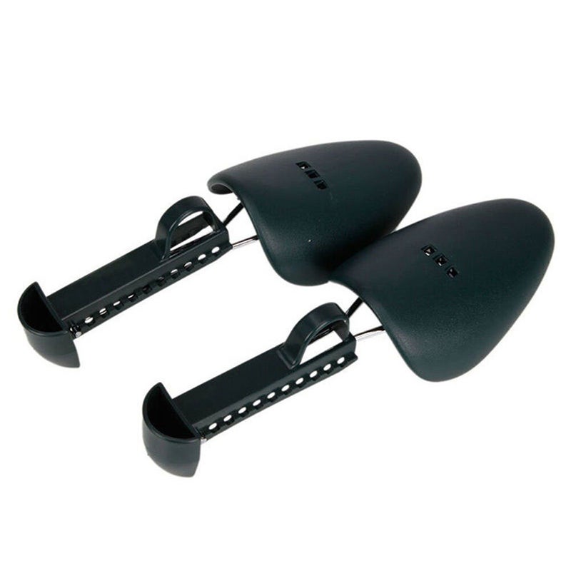 4 Pairs Adjustable Shoe Boot Holder Fixed Shoe Shape Shoe Shoe Tree Shaper for Women (Black) - Image 3