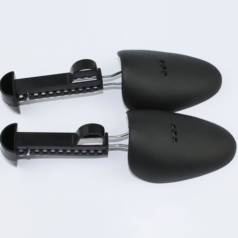 4 Pairs Adjustable Shoe Boot Holder Fixed Shoe Shape Shoe Shoe Tree Shaper for Women (Black) - Image 4