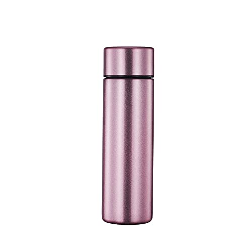 coocuture Cute Thermos Water Bottle - 5 Oz Mini Insulated Stainless Steel Bottle - Keeps Cold for 12 hours, Hot for 6 hours, Perfect for Purse or Kids Lunch Bag (Pink) - Image 1