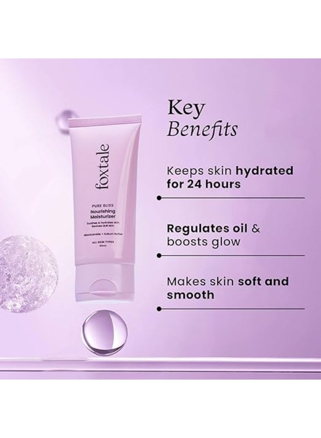 فوكستيل مرطب فوكستيل المغذي للوجه مع النياسيناميد لترطيب يدوم 24 ساعة، خفيف الوزن وغير لزج، لبشرة ناعمة ومتوهجة، للرجال والنساء، جميع أنواع البشرة، 50 مل - Image 5