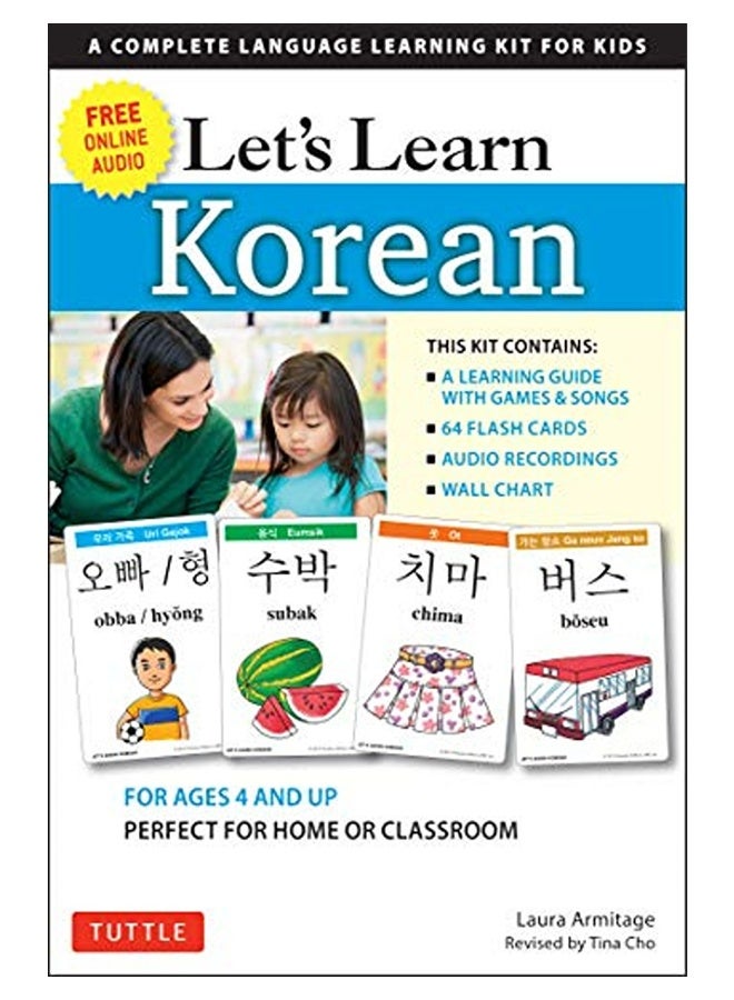 Lets Learn Korean Kit 64 Basic Korean Words And Their Uses Flashcards Audio Cd Games And Songs L