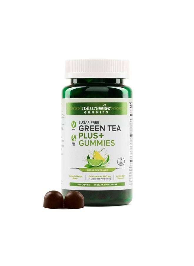 NatureWise Green Tea Gummies - Keto, Sugar Free - Supports Fitness Goals for Women & Men - 500mg Green Tea + Raspberry Ketones, Garcinia Cambogia - Vegan, No Gluten - 60 Count[1-Month Supply] - pzsku/Z99DBC7F1BA5EB5BC50B9Z/45/_/1740203003/5d9abfa7-daf9-4725-a82d-103df4113ee5