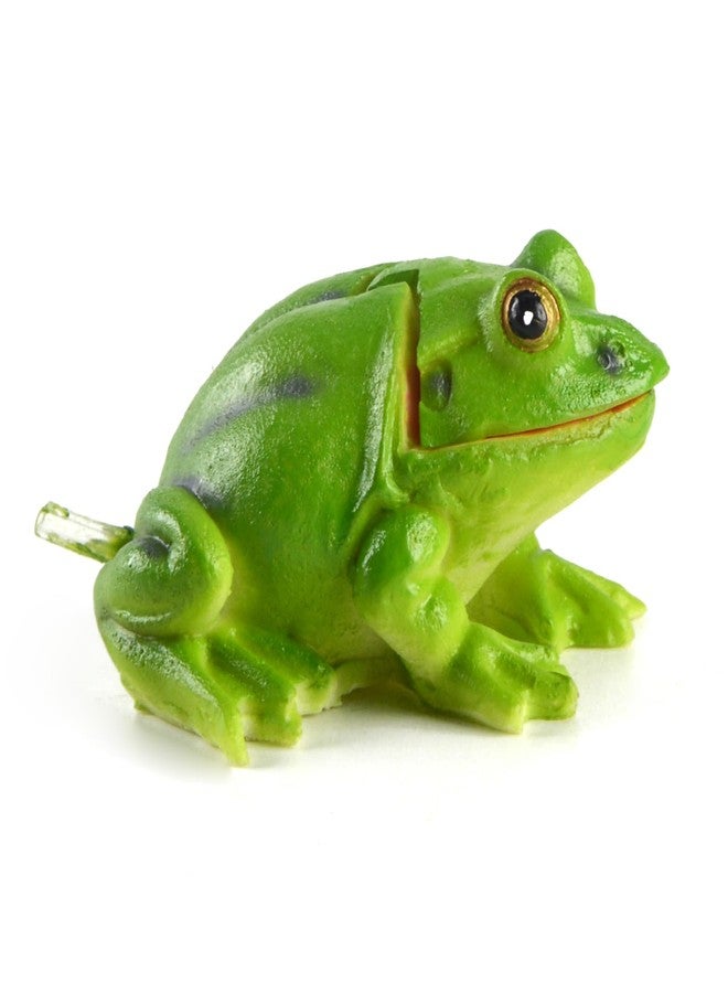 Saim Aquarium Small Frog Air Bubbler Decorations Resin Animal Funny Frog Sculptures Aerating Action Ornament, Oxygen Bubble Resin Crafts for Aquarium Fish Tank Decor - Image 5