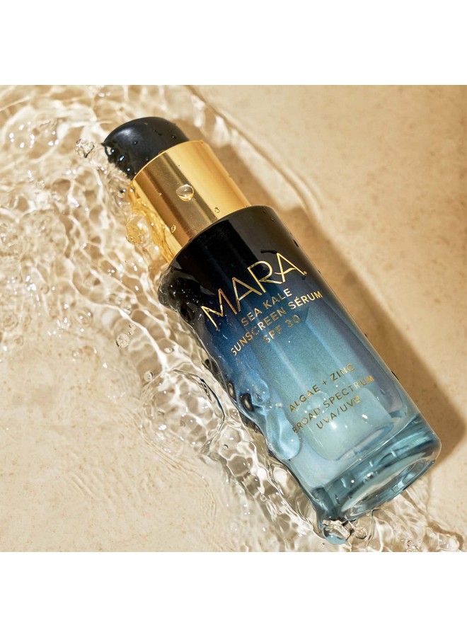 Mara Natural Algae + Zinc Sea Kale Sunscreen Serum Spf 30 | Clean Nontoxic Plantbased Skin Care - Image 3