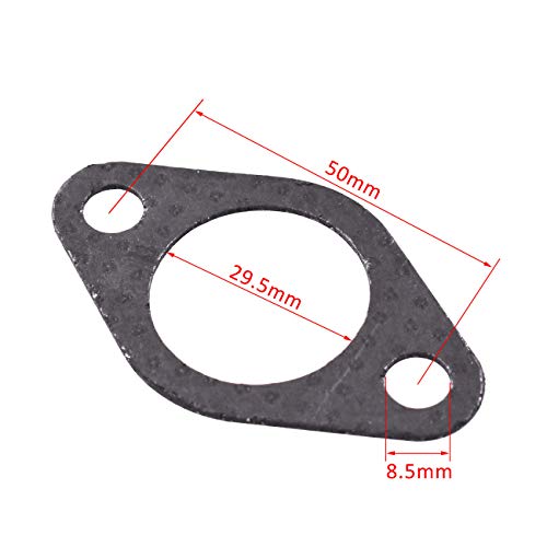 GUCIDDAK New Header Exhaust Pipe For Predator 420cc Go Kart & mini bikes,Fit:GX270,GX390 Black - Image 2