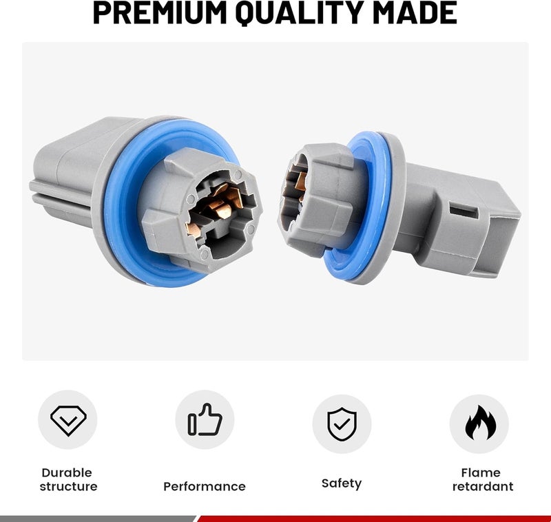 RED WOLF 2 Pin License Plate Light Socket for Ford - Image 4