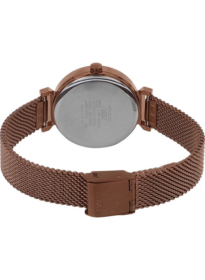 كاسيو Stainless Steel Analog Watch LTP-2023VMR-1CDR - Image 2