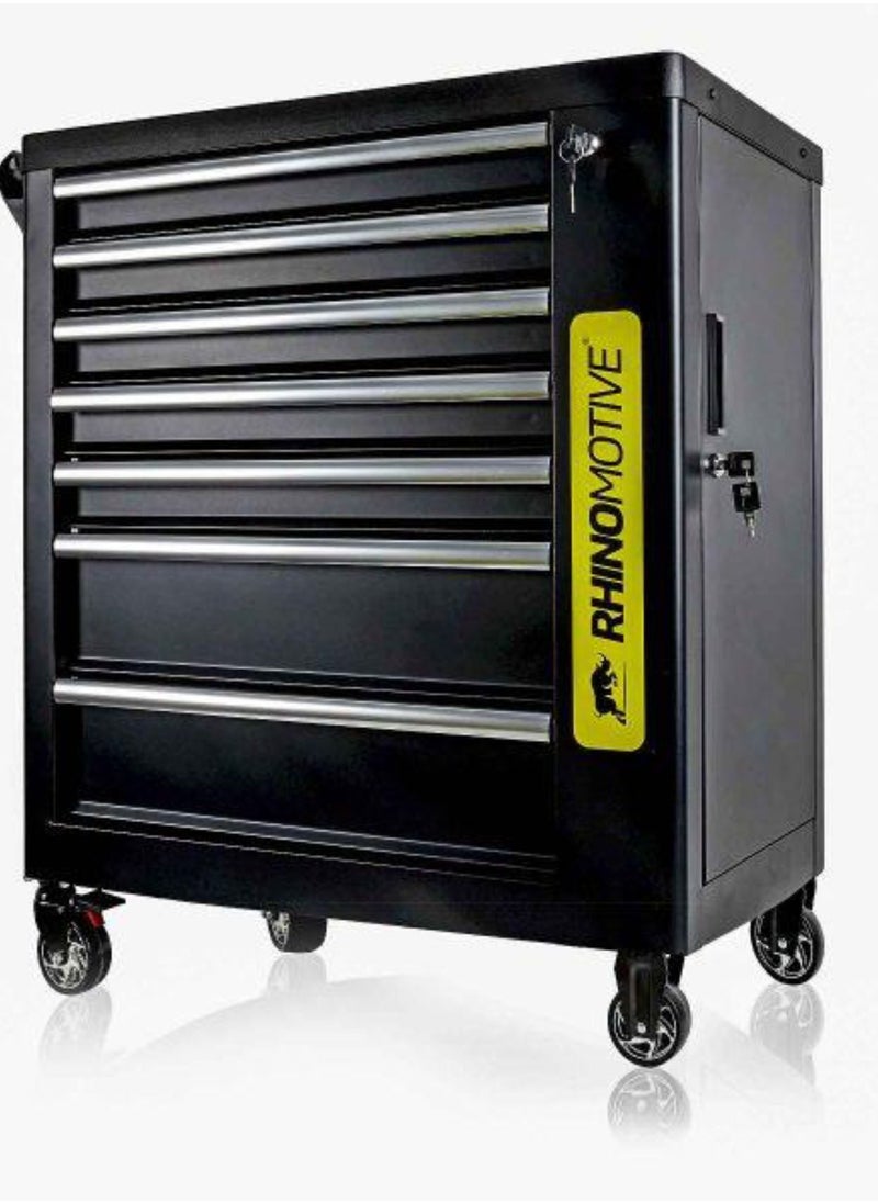 RHINOMOTIVE - Tools Trolley With 7 Ball bearing sliding drawers with a weight capacity of 20kg Total Weight capacity of 150 kg (Tools Not Included) - Image 1
