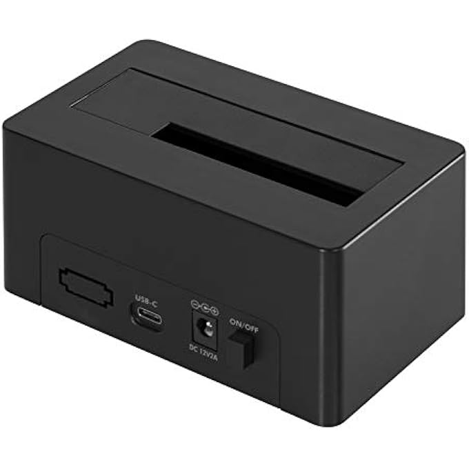 Logilink QP0027 QUICKPORT USB 3.1 GEN2 HARD DRIVE AND SSD HOLDER FOR 2.5/3.5 INCH HARD DRIVES - BLACK - Image 2