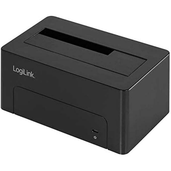 Logilink QP0027 QUICKPORT USB 3.1 GEN2 HARD DRIVE AND SSD HOLDER FOR 2.5/3.5 INCH HARD DRIVES - BLACK - Image 1