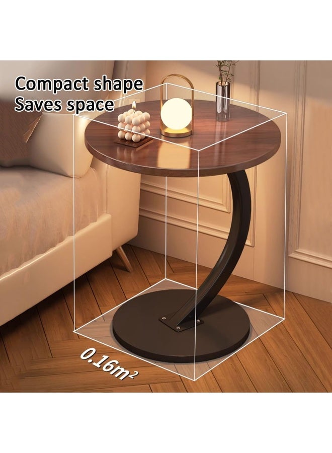 رايز نمط الشمال بسيط على شكل C طاولة قهوة أريكة طاولة مستديرة جانبية طاولة نهاية للمنزل غرفة المعيشة غرفة نوم غرفة الدراسة مكتب - Image 3