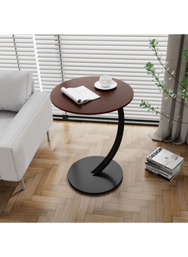 رايز نمط الشمال بسيط على شكل C طاولة قهوة أريكة طاولة مستديرة جانبية طاولة نهاية للمنزل غرفة المعيشة غرفة نوم غرفة الدراسة مكتب - Image 1