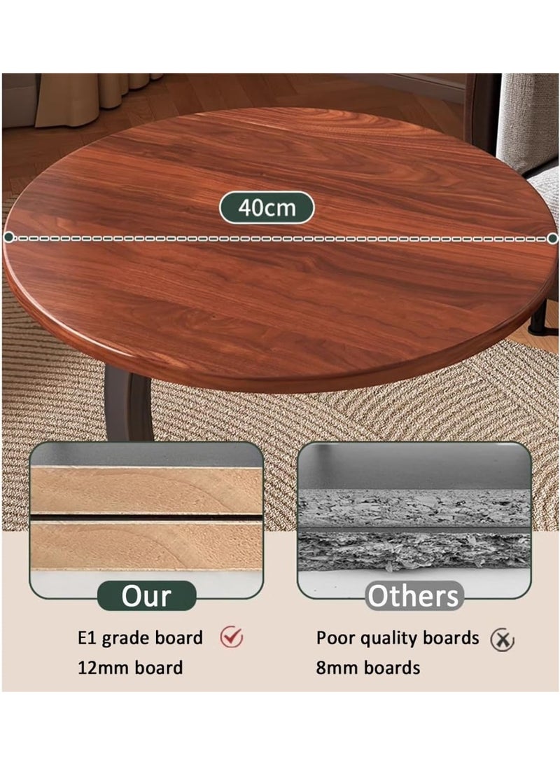 رايز نمط الشمال بسيط على شكل C طاولة قهوة أريكة طاولة مستديرة جانبية طاولة نهاية للمنزل غرفة المعيشة غرفة نوم غرفة الدراسة مكتب - Image 5