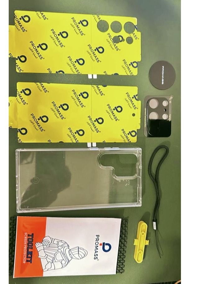 Promass 10-in-1 Full Body  Shield Protection Package for Samsung Galaxy S23 Ultra 5G 2023 - Image 2