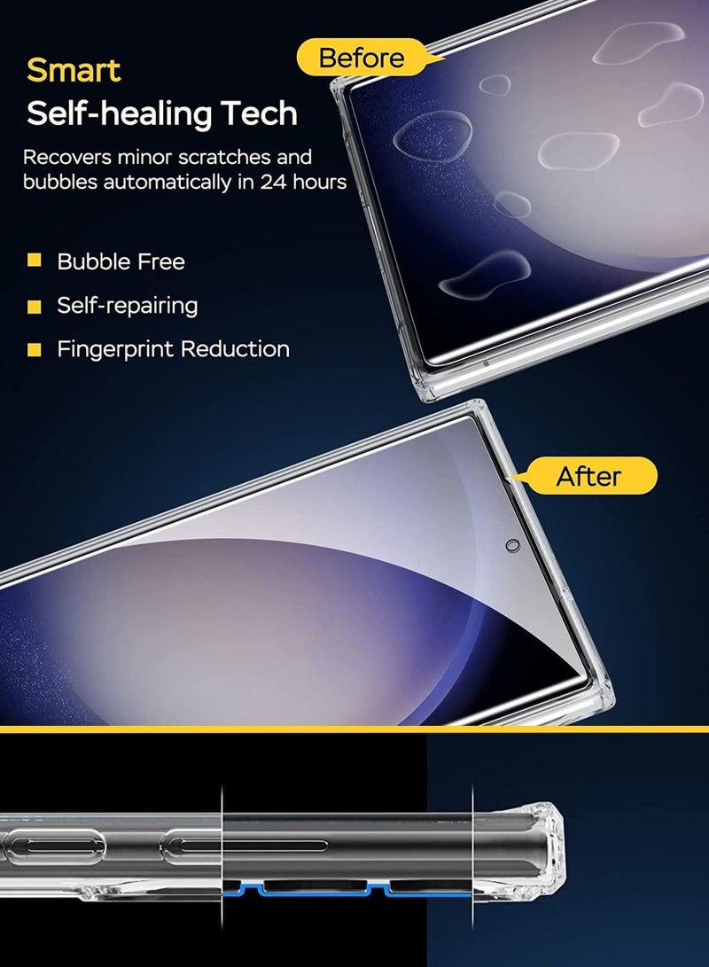 Promass 10-in-1 Full Body  Shield Protection Package for Samsung Galaxy S23 Ultra 5G 2023 - Image 4