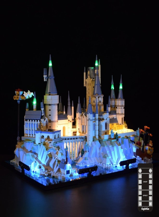 LightGo LED Lighting Kit Designed for Harry Potter Compatible with Lego Hogwarts Castle 76419 Building Set - Not Include Model（Remote Version） - Image 1