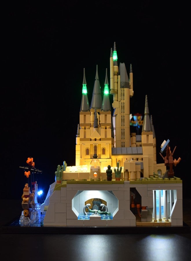 LightGo LED Lighting Kit Designed for Harry Potter Compatible with Lego Hogwarts Castle 76419 Building Set - Not Include Model（Remote Version） - Image 4