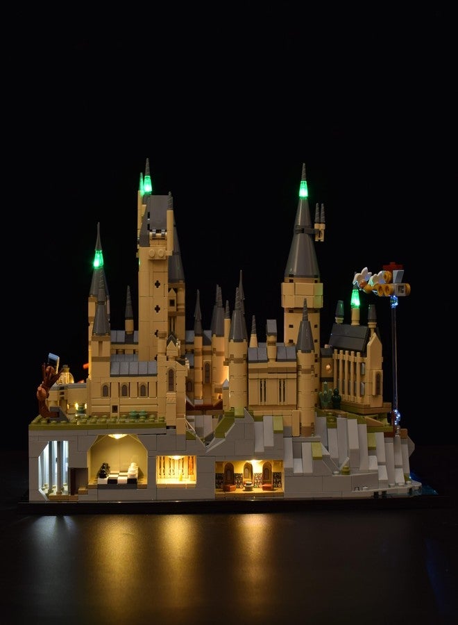 LightGo LED Lighting Kit Designed for Harry Potter Compatible with Lego Hogwarts Castle 76419 Building Set - Not Include Model（Remote Version） - Image 5