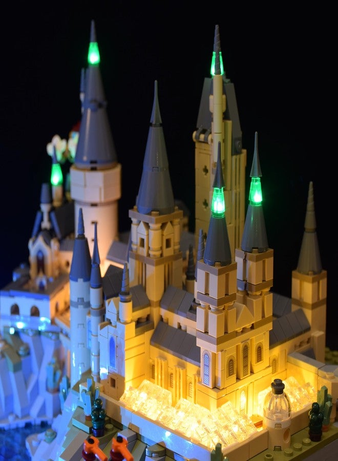 LightGo LED Lighting Kit Designed for Harry Potter Compatible with Lego Hogwarts Castle 76419 Building Set - Not Include Model（Remote Version） - Image 3
